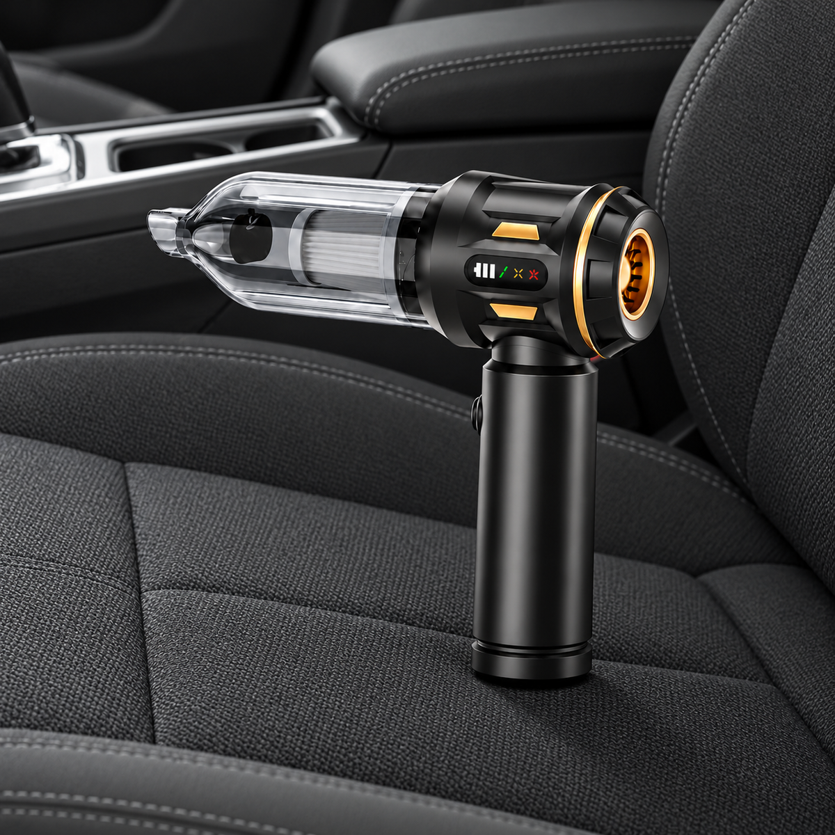 Veylo Air im Autoinnenraum – Produktvisualisierung